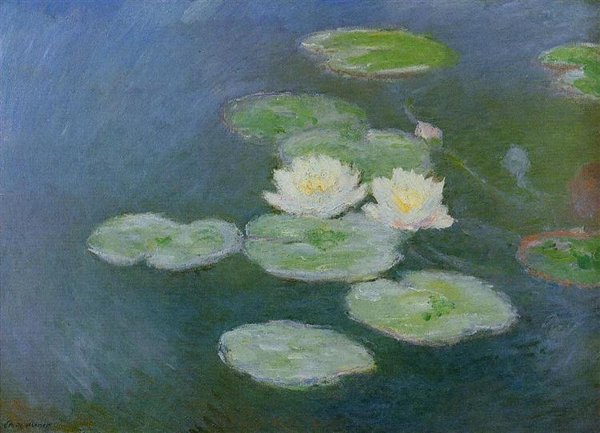 Source: Monet, Water Lilies, Evening Effect