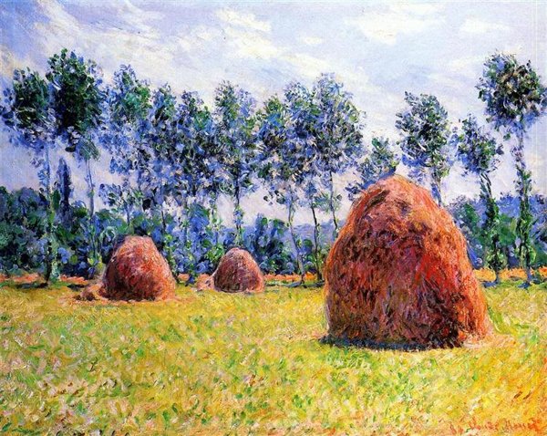 Target: Monet, Haystacks at Giverny